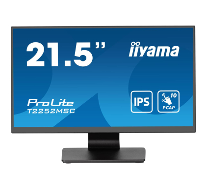 Monitor LED 21" i mniejszy IIYAMA 21.5'' PROLITE T2252MSC-B2 Czarny